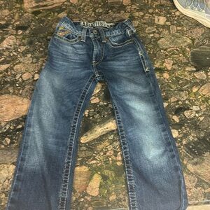 Boys Ariat denim B5 slim size 7